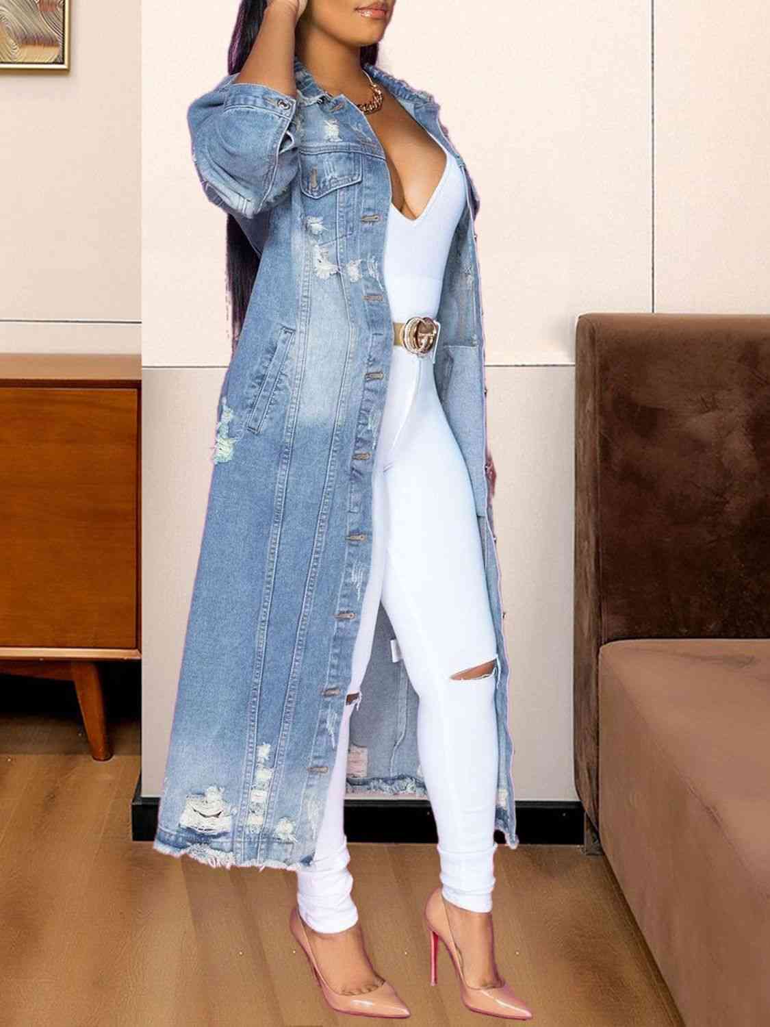 Long Sleeve Denim Jacket